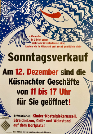 Sonntagsverkauf 12. Dezember 2021