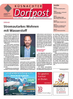 Küsnachter Dorfpost Nr. 393 vom 2. Februar 2022