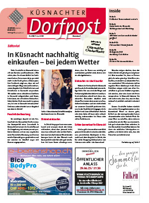 Küsnachter Dorfpost Nr. 409 vom 1. Juni 2023