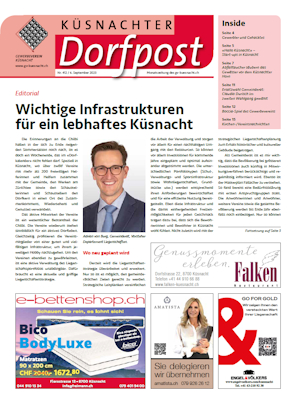 Küsnachter Dorfpost Nr. 412 vom 6. September 2023