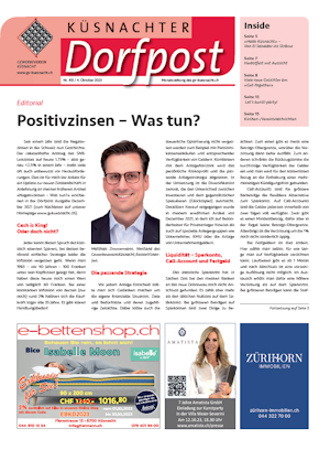 Küsnachter Dorfpost Nr. 413 vom 4. Oktober 2023